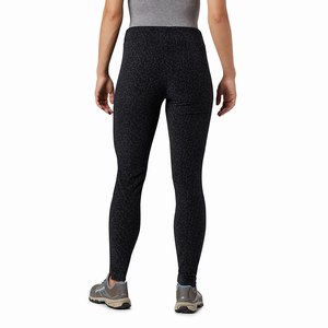Columbia Pantalones Casuales Glacial™ Fleece Printed Legging Mujer Negros (153AQYLRW)